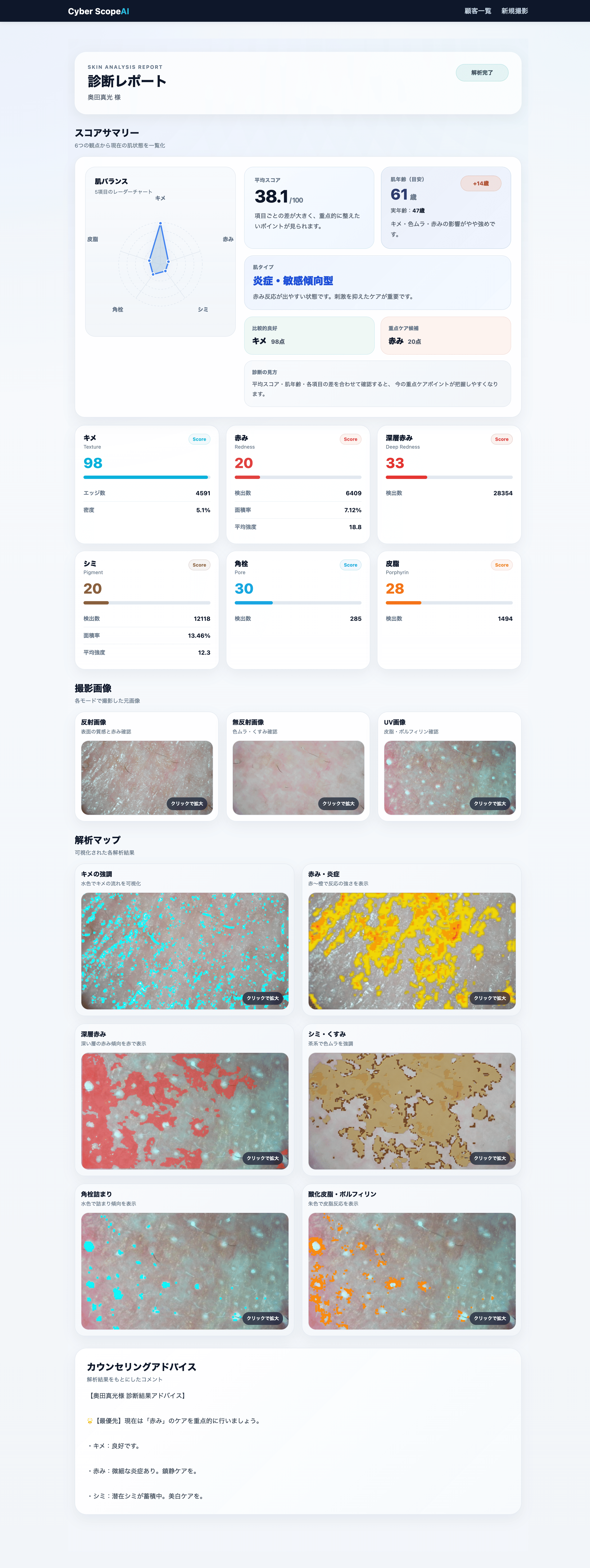 解析レポート全体像